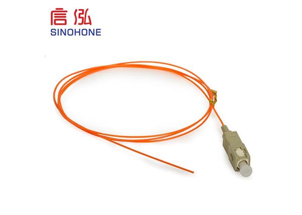 Single Mode SC Fiber Optic Pigtail Fiber Optic Patch Cord Subscriber Connector