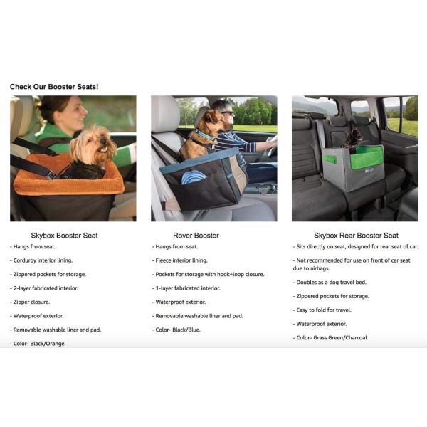 Автокресло ракеты -носителя собаки кота с Зажим-на поводком безопасности для небольших средних котов и собак