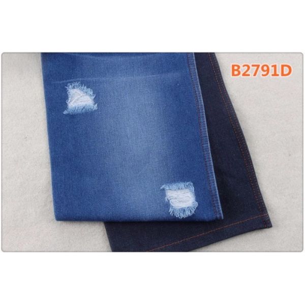 11,5 paño de sanforización azul marino de los vaqueros del algodón de la tela del tejano de algodón de la onza 100