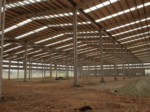 Armação de aço de construção pré-fabricada feixe personalizada de H para a oficina da indústria