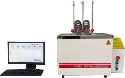 Controle de computador do verificador do ponto de amaciamento de Astm D 648 Vicat