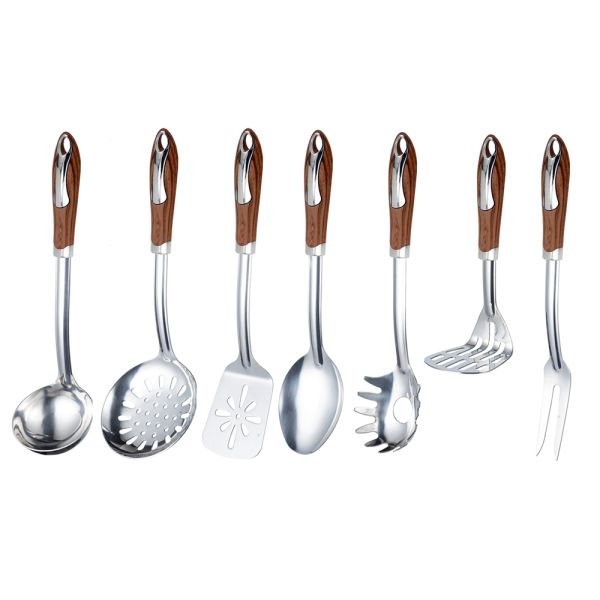 Stainless Steel Cooking Serving Set Slotted Turner Spoon for Kitchen Cooking Utensils