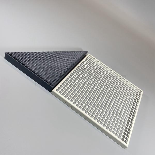 Decorative Integrated 316 Stainless Steel Suspended Wire Mesh Ceiling Tiles
