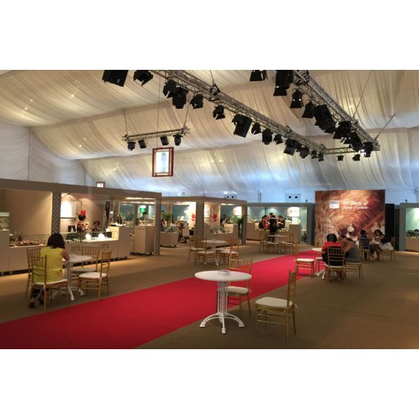 Waterproof PVC Aluminium Frame Tents 20mx30m For Storage Warehouse