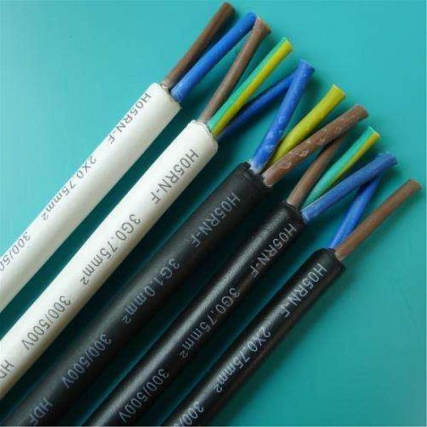 Lightweight Insulated Copper Cable , Oil Resistance Insulated Stranded Copper Wire