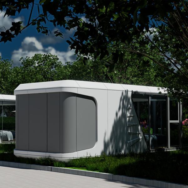 Aluminum Prefabricated Modular Mobile Space Capsule Hotel Eco-friendly Home Away From Home