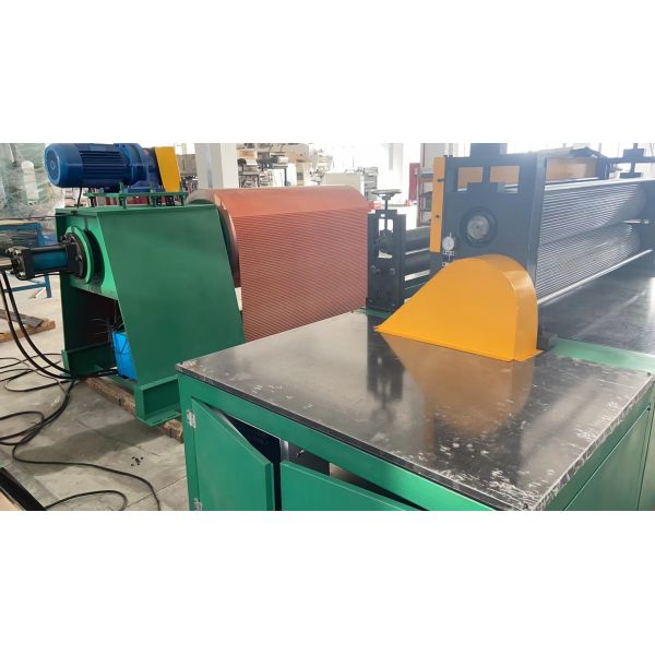 Extensión continua del equipo acanalado de aluminio de la base