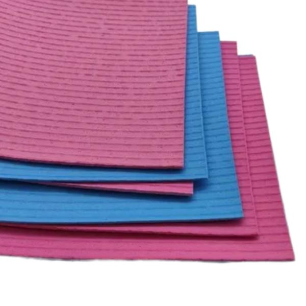 Tissu de nettoyage en pâte de bois et en coton - Durable et écologique