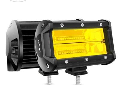 72 Watt 5 Inch Automotive LED Light Bar / LED Pod Fog Lights 3030 LEDs
