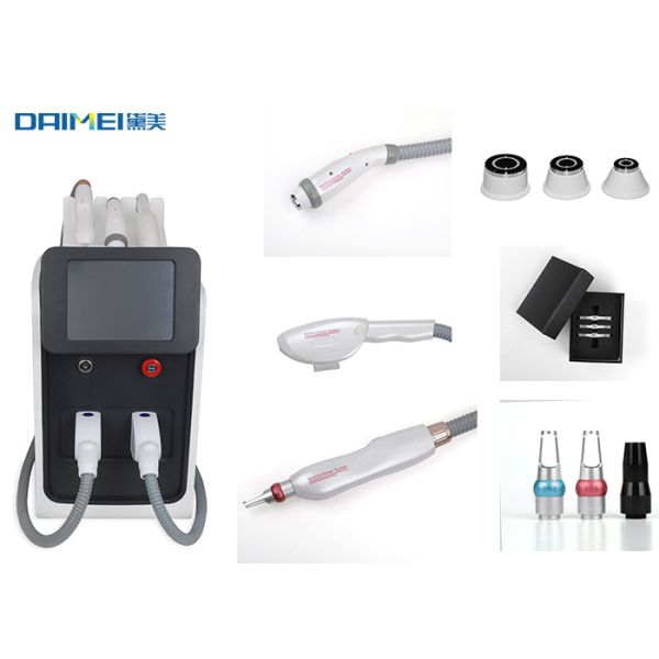 White Elight SHR Permanent Ipl Hair Removal Machine Pico Laser Tattoo Removal RF