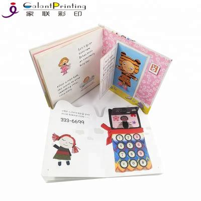 Custom Die - Cutting Children'S Board Book Printing Film Lamination For Education