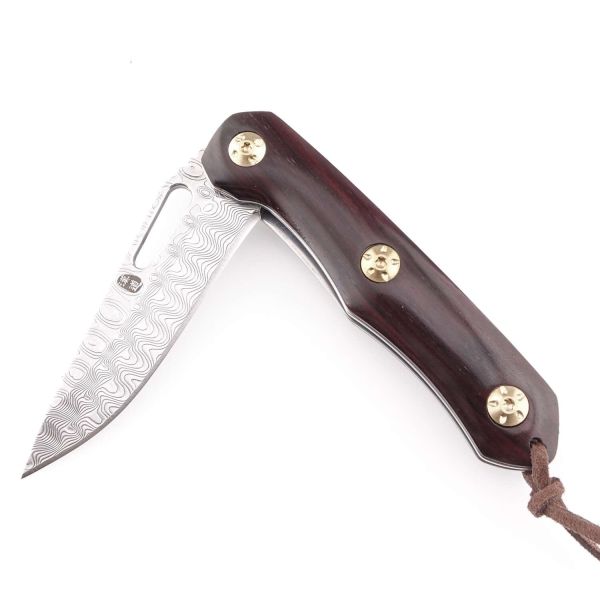 56HRC Carbon Steel Machete 7.8 Inch Cherry Blossom Machete Hunting Knife