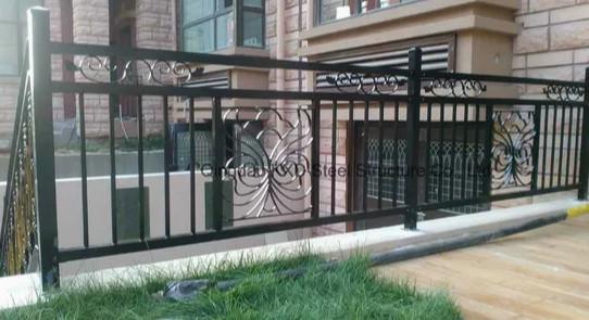 ISO Certificate Handrail Stairway Metal Stair Iron Hand Rail
