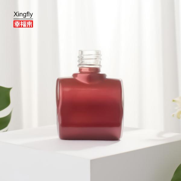 10ml Glass Bottle With Nail Polish Cap Brush For Cosmetics Packaging Gel Nail Polish Oil