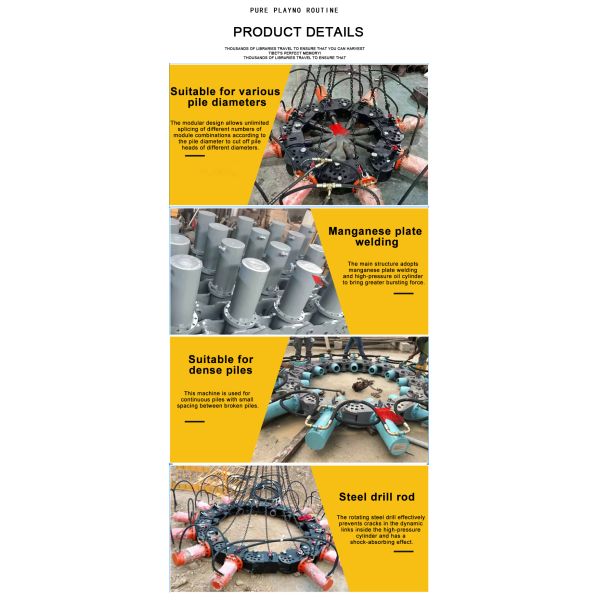 Befocus Foundation Pile Hydraulic Cutters for Concrete Breaking Machine in Hot Demand
