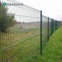 Clôture en treillis métallique de haute sécurité 3D V courbe courbée