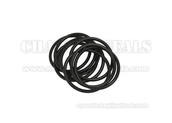 Water Tap Black NBR Rubber O Ring Seals Oil Resistant High Temp O Rings