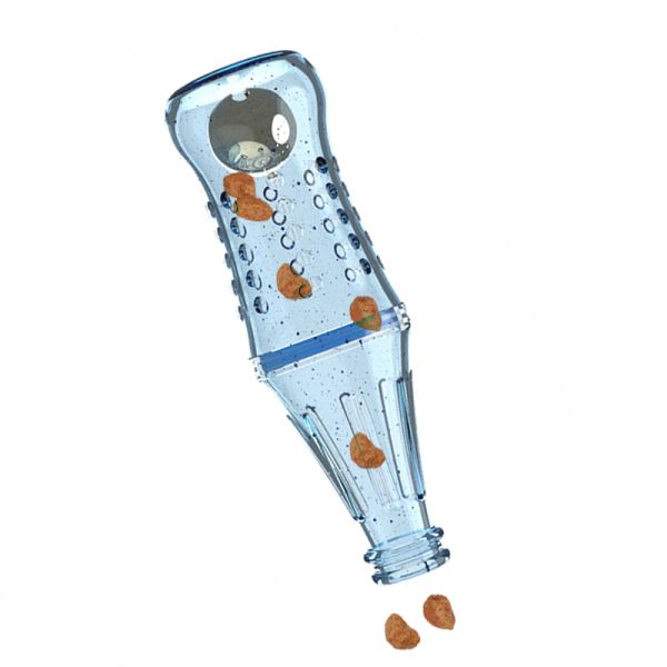 Personalizado de alta calidad bpa libre de grados alimenticios de silicona para mascotas botella de entrenamiento de perros juguetes de alimentación lenta bocadillo de silicona de comida juguete