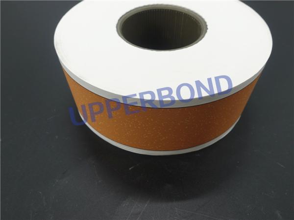 Materiais de embalagem do cigarro que derrubam Cork Rolls amarelo de papel