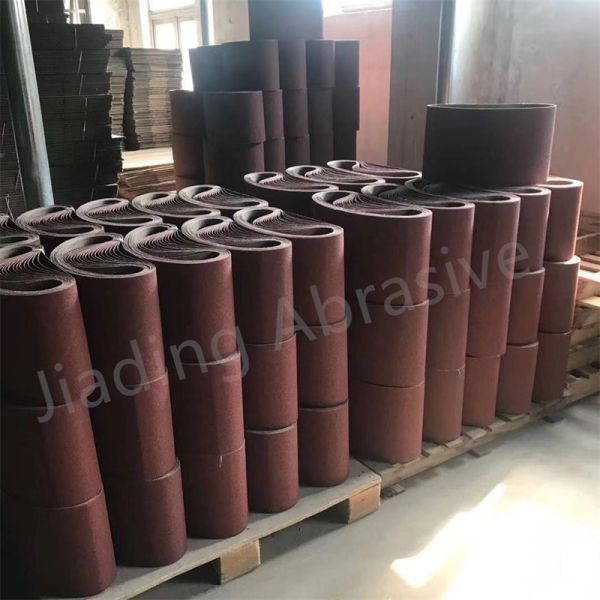 80 grit 4x36 Inch Aluminum Oxide Sanding Belts for Sander Customization Package Blue