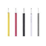 A costa de 250 graus do fio UL1726 300V do  10AWG estanhou o branco isolado PFA de cobre do vermelho do fio