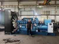 Générateur diesel Weichai de 1500 kW commercial 220-690V avec réservoir de carburant de 400L