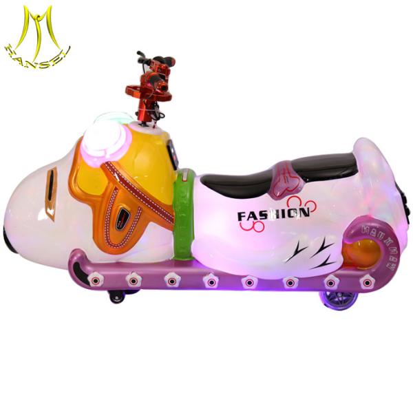 Hansel Battery operated amusement park equipment kids rides on motorcycle electric for sale