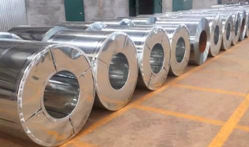 ISO9001 Standard Galvalume Steel Coil , Cold Rolled Zinc Coated GI Steel Coil