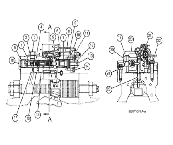 5435391 543-5391 Экскаватор с соленоидным клапаном 336 340 336 GC 330 & 330 GC 345 GC 349