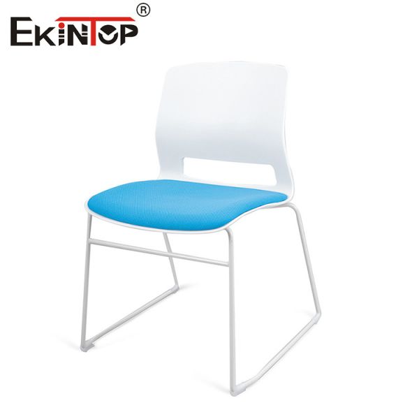 Пластиковая спинка Губка Сиденье Подушка Тренировочный стул Современный дизайн