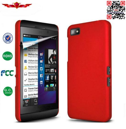 100% Qualify Rubber Cover Cases For Blackberry Z10 Multi Color High Quality Perfect Fits