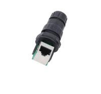 Panneau USB à base fixe IP67 Connecteur imperméable à l'eau mâle et femelle pour le transfert de signal de données