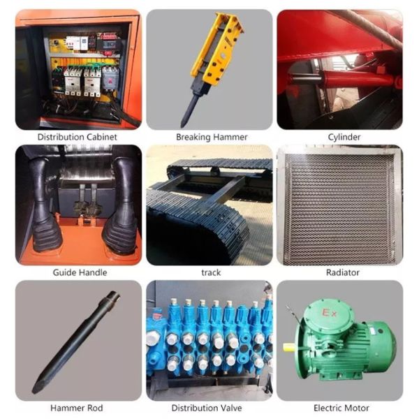 TUV Certified Five Functions Tunnel Mucking Loader Underground Mucker