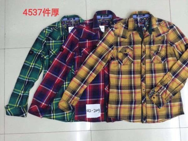 Men's High quality casual plaid shirts