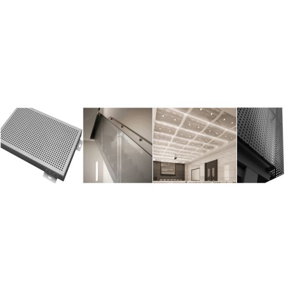 Противоскользящая перфорированная металлическая сетка, Проволочная сетка Поверхность пробивки отверстий