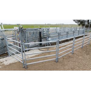 Portable Livestock Cattle Panel Fence Providing Flexible and Durable Solutions for Farm Enclosures