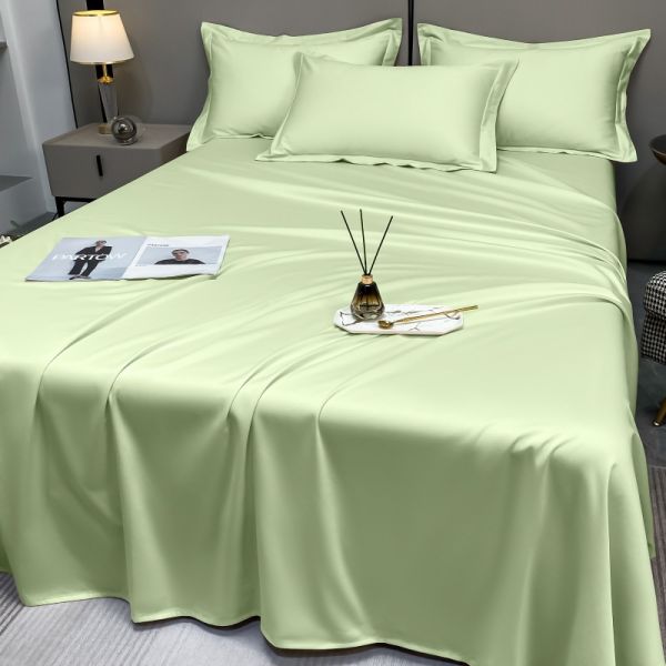 Customization Printed Summer Cool Bed Sheets Knitted Cotton for Home Hotel Ultra Cool
