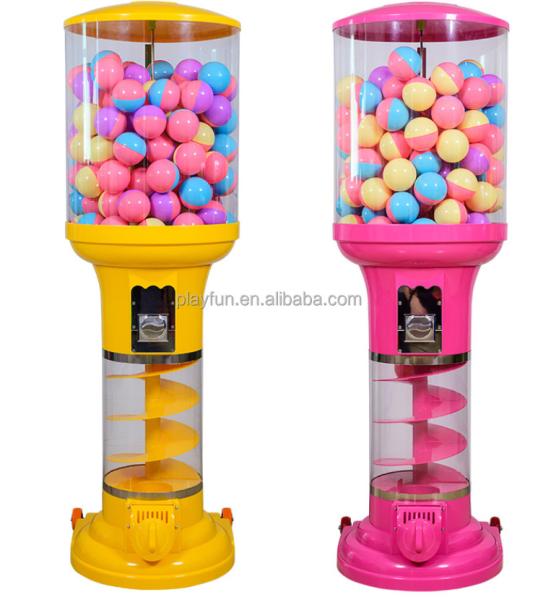 Bouncy Balls Capsules Toys Spiral Vending Machine