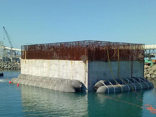 Wreck Salvage Explosion Proof Marine Rubber Airbag 0.16MPa To 0.19MPa