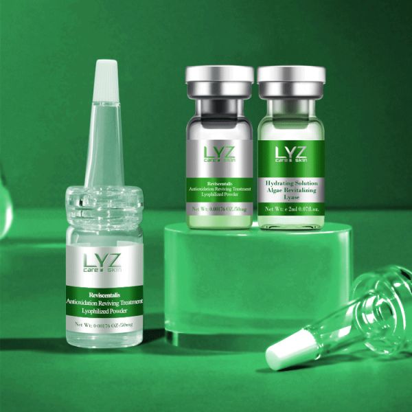 Customized Chamomile Ampule Freeze-Dried Lyophilized Powder Reviscentalis Microneedling Anti-Aging Whitening Face Liquid