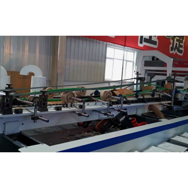 4 Color Bottom Printer Slotter Die Cutter Gluer