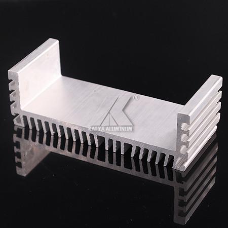 0.8mm - 5.0mm Large Aluminum Profiles For Big Machane Aluminum Profile