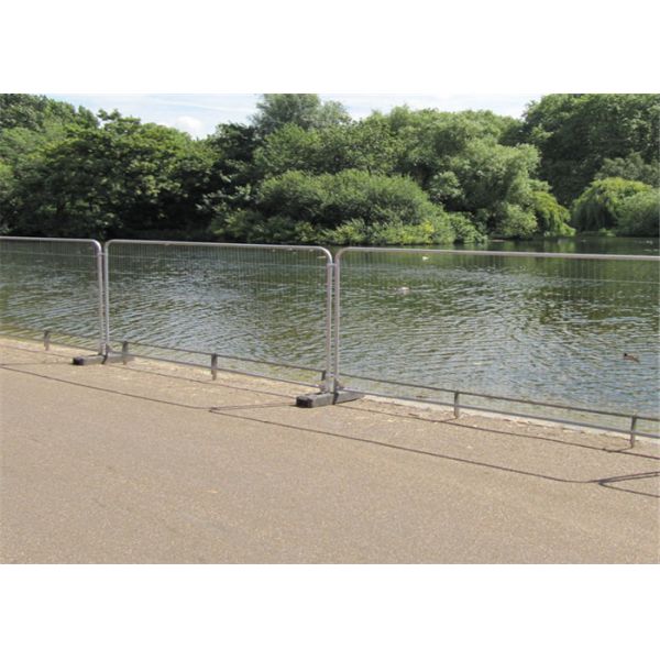 Cerca temporal galvanizada del acero con poco carbono desprendible para los deportes de los acontecimientos