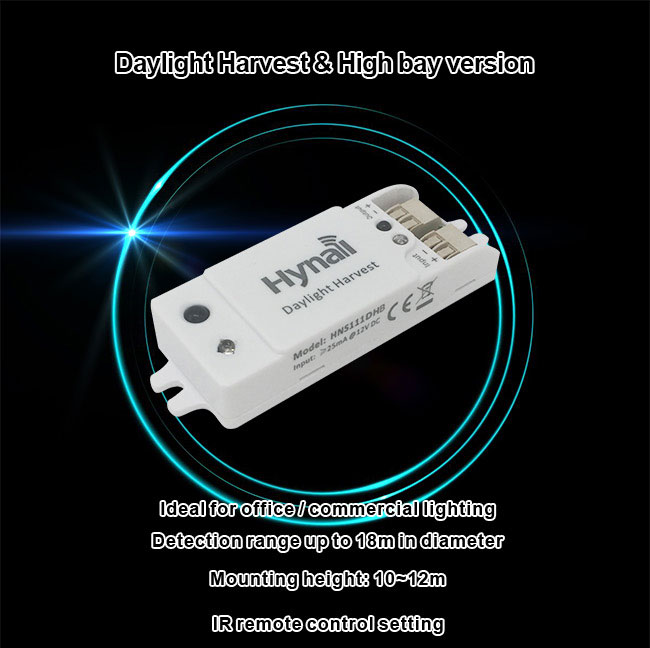 12VDC 0-10v Снижающий световой датчик для освещения НЛО