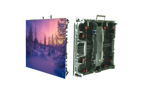 Outdoor high gray full color 500x500mm die casting aluminum P4.81 SMD led video wall display screen for rent