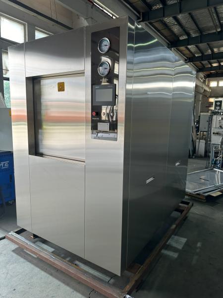 250L Front Loading Square Chamber Horizontal Autoclave for Reliable Sterilization
