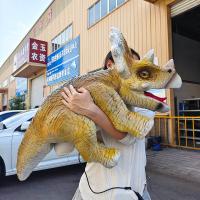 Realistic Animatronic Baby Dinosaur Puppet for Dino Park and Show