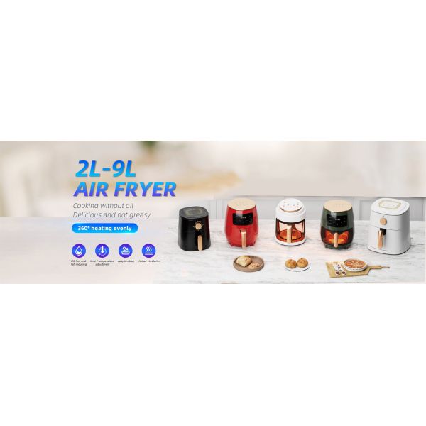 One Touch Digital Control Air Fryer No Oil Needed Perfect for Party Plastic Home-appliance