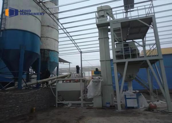 Mortar Cement Mixing Plant Anti Corrosion Shielding Mortar Production Line