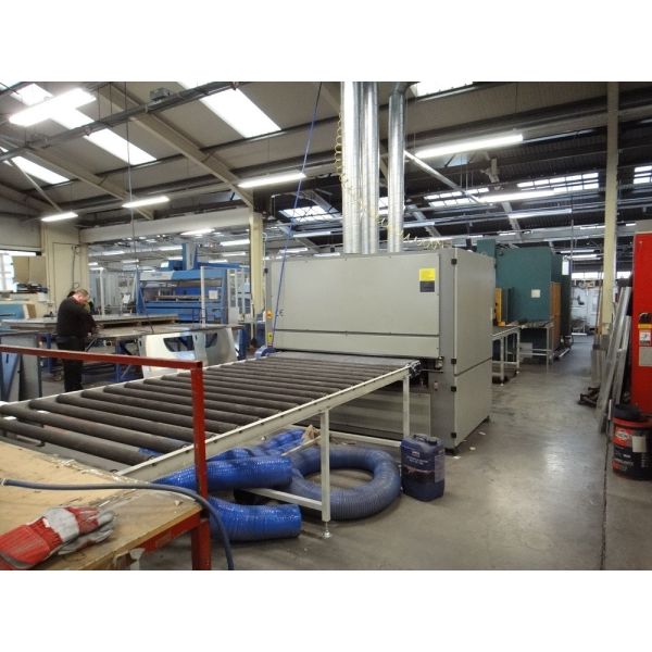 Durable Stainless Steel Deburring Machine , Wide Belt Metal Finishing Equipment